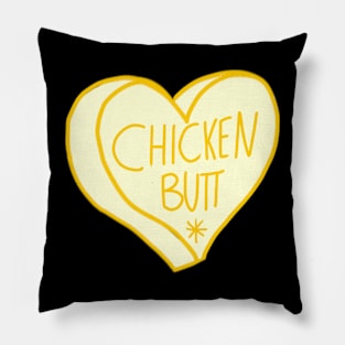 Guess What Chicken Butt Pillow