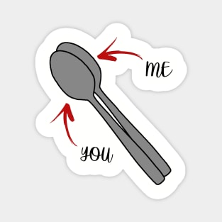 Big Spoon Little Spoon Magnet