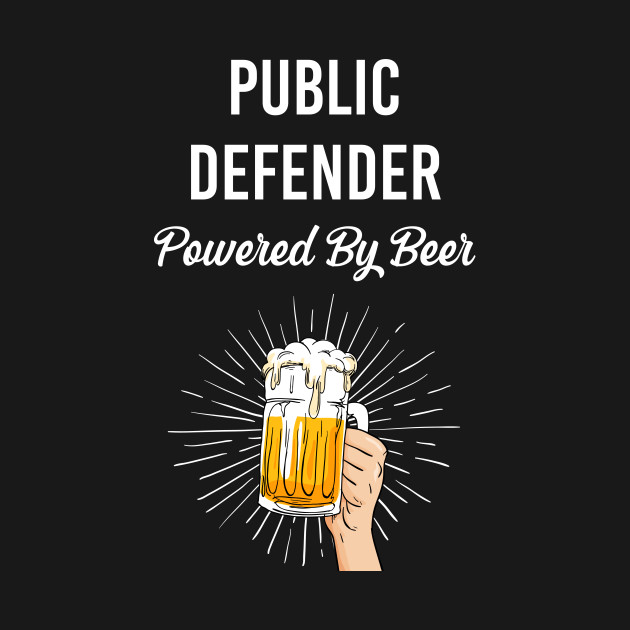 Disover Beer Public defender - Public Defender - T-Shirt