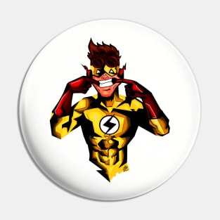 Kid Flash Grimace Pin