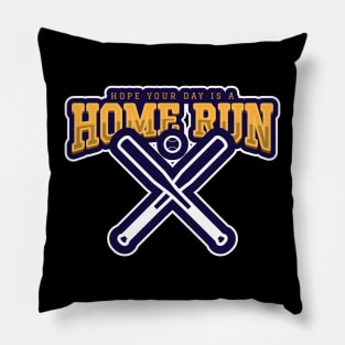 Baseball Lover Home Run Pillow