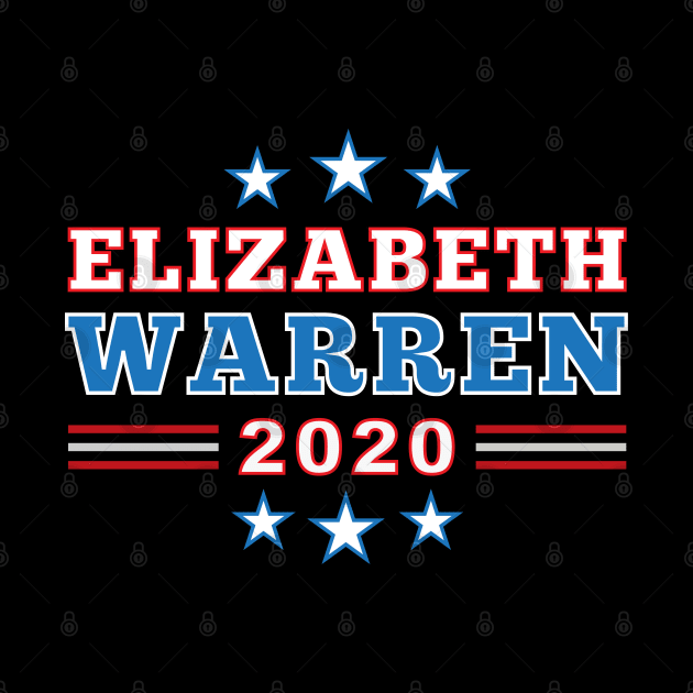 Democrat Elizabeth Warren for President 2020 Campaign by Elvdant