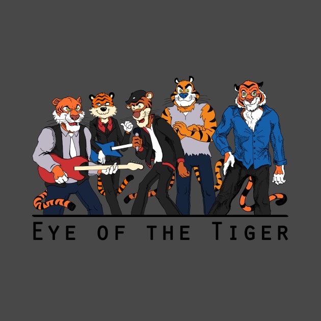 Eye of the Tiger by joshthecartoonguy