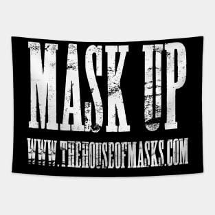 Mask Up v1 Tapestry