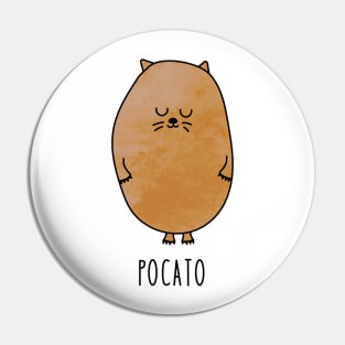 Potato cat Pin