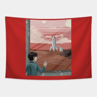 Get Your Ass to Mars Tapestry