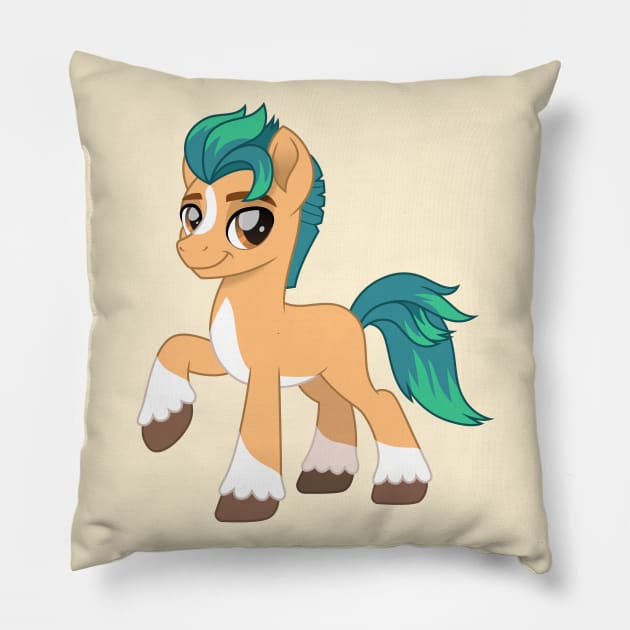 Hitch Trailblazer Pillow by CloudyGlow