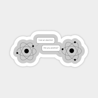 Atoms chatting Magnet