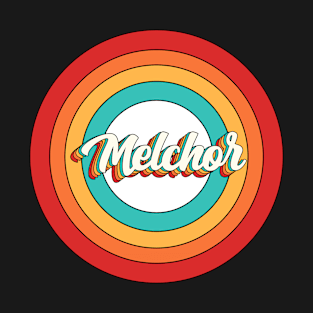 Melchor Name Shirt Vintage Melchor Circle T-Shirt