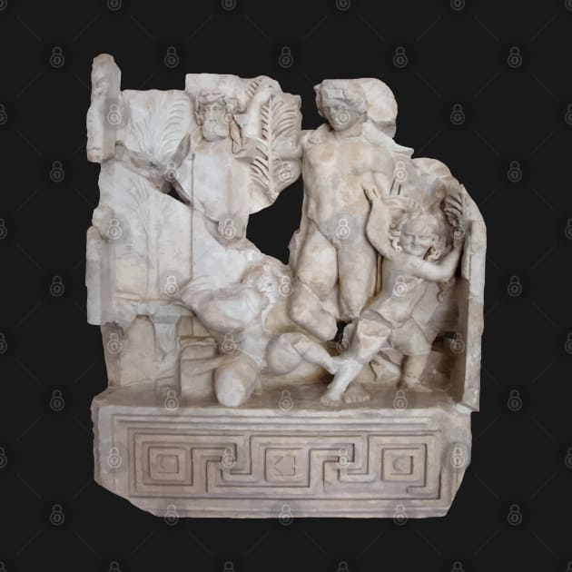 Roman Sebastieon Relief Of Agon, Aphrodisias Cut Out by taiche