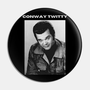 Conway Twitty Pin