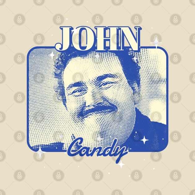 John Candy - vintage retro fun by HANASUISI