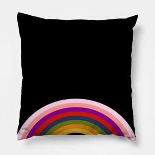 Unconventional Rainbow Pillow