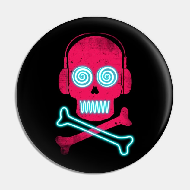 NEON PIRATES Pin by ALFBOCREATIVE