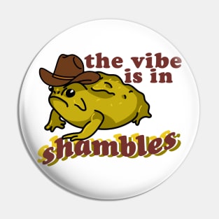 Vibe Frog Pin