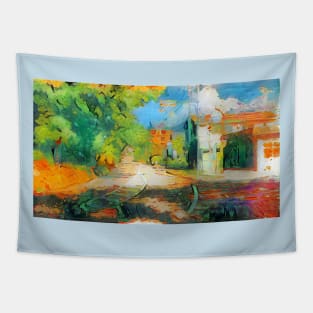 Rural scenery Tapestry