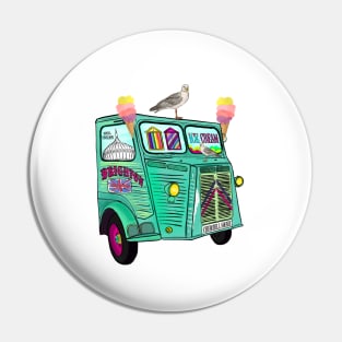 Brighton Ice Cream Trolley Pin