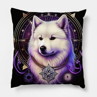 Spiritual Leader Samoyed Pillow