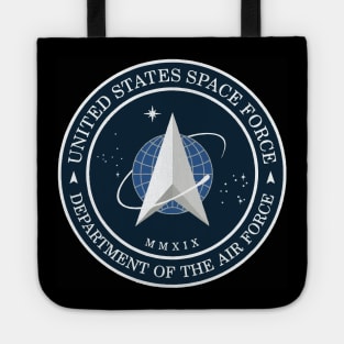 Space Force Insignia, From Official USSF Seal,  Logo Tote