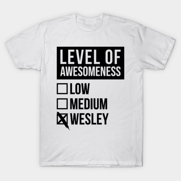 Discover Wesley - Wesley - T-Shirt