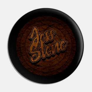 Circle Retro Joss Stone Pin