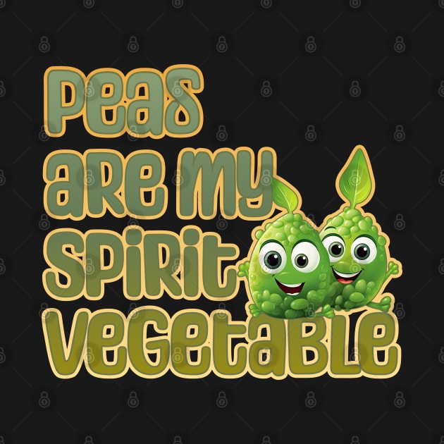 Peas are my Spirit Vegetable by DanielLiamGill