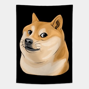 Shiba Inu Doge Meme Tapestry