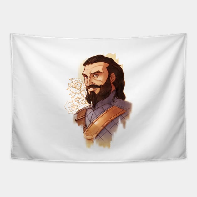 Hearts Afire: Blackwall Tapestry by aimoahmed