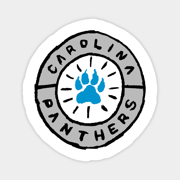 Carolina Pantheeeers 08 Magnet by Very Simple Graph