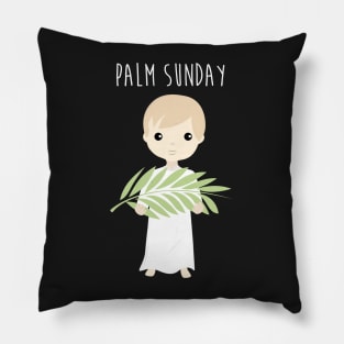 Palm Sunday Boy Angel Pillow