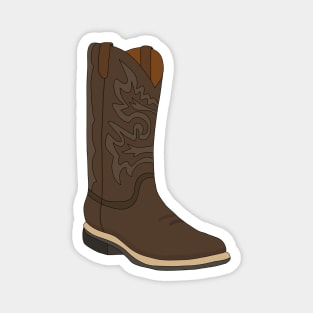 Rustic Boot Magnet