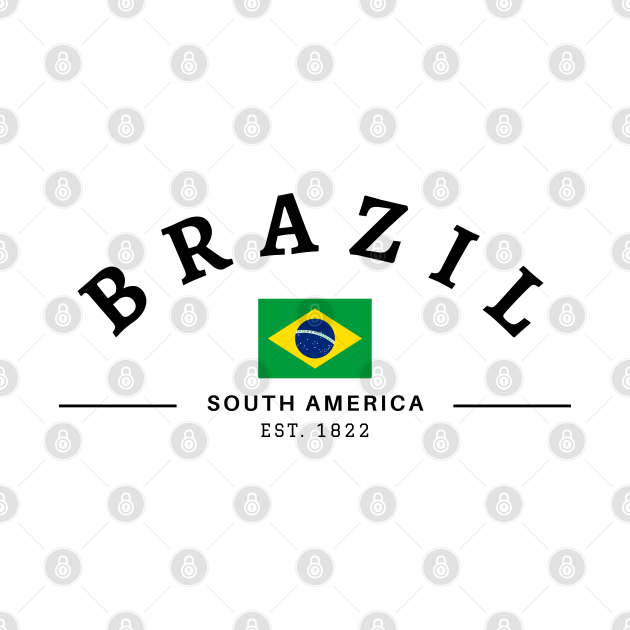 Discover Brazil - Brazil - T-Shirt