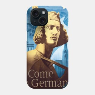 Vintage Travel Poster Germany - Come to Germany 1936 Phone Case