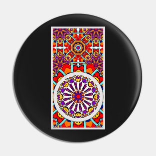 Sagrada All Over Print - Gaming Art Pin