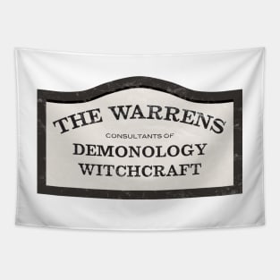 The Conjuring - The Warrens Sign Tapestry