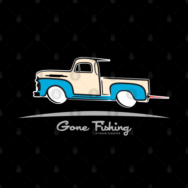 1952 Ford F 150 Gone Fishing by PauHanaDesign