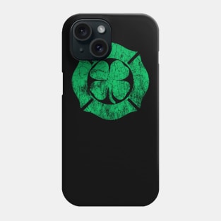 Firefighter St. Patrick's Day Irish Flag Shamrock Phone Case