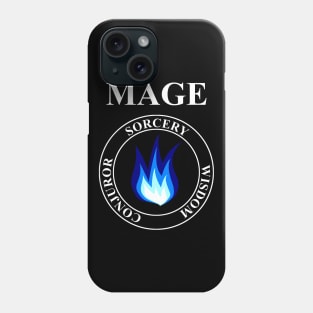 Mage Fantasy RPG Class Frost Magic Phone Case