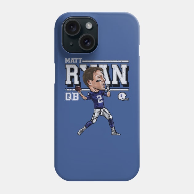 Matt Ryan Indianapolis Cartoon Phone Case by Buya_Hamkac