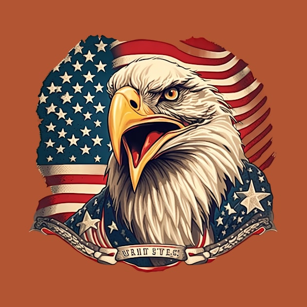 Patriotic Pulse - Ultimate American Tee by trubble