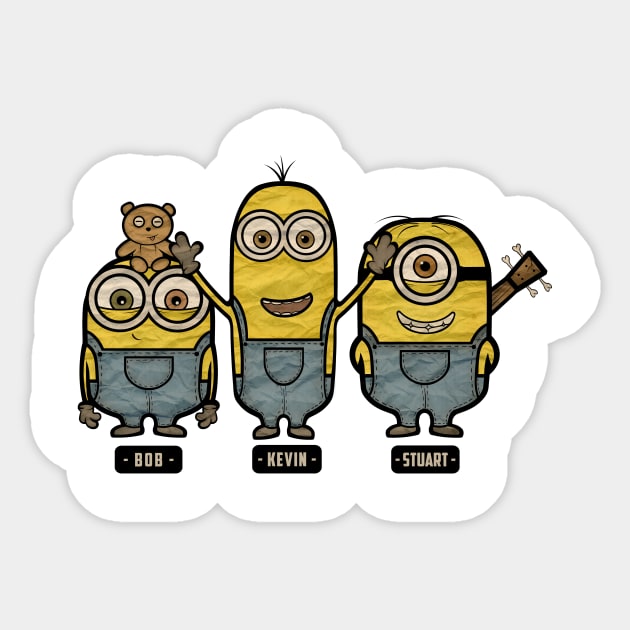 Despicable Me Minions Egypt Minion Sticker