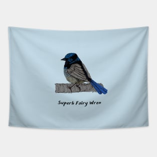 Superb Fairy Wren Tapestry