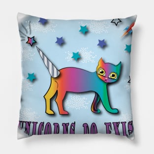 unicorns do exist Pillow