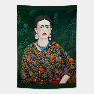 Frida, a strong woman Tapestry