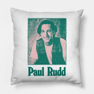 Paul Rudd ∞ 90s Aesthetic Fan Design Pillow