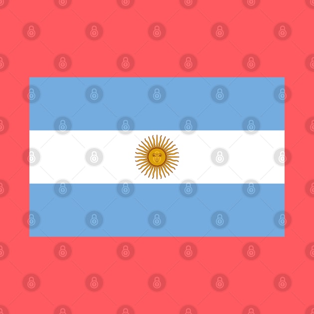 Flag of Argentina by brigadeiro