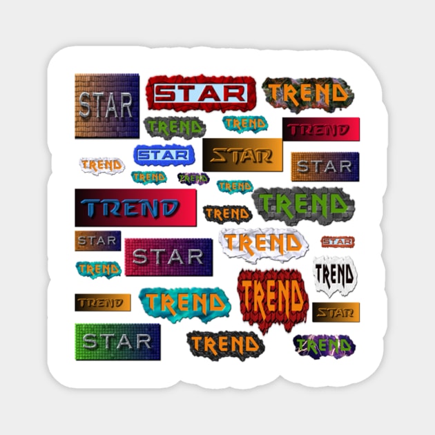 star trend wars s Magnet by AxeandCo