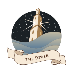 Tarot Arcana: The Tower T-Shirt