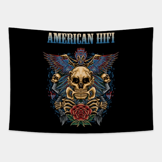 AMERICAN HIFI BAND Tapestry by citrus_sizzle