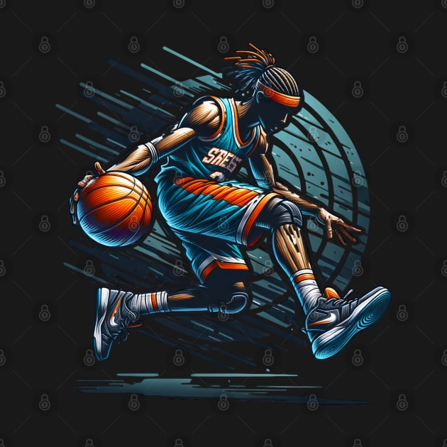 Basketball Player by Bellinna